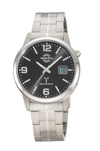 Master Time Funk Quarz Herren Uhr Analog-Digital mit Titan Armband MTGT-10954-22M von Master Time