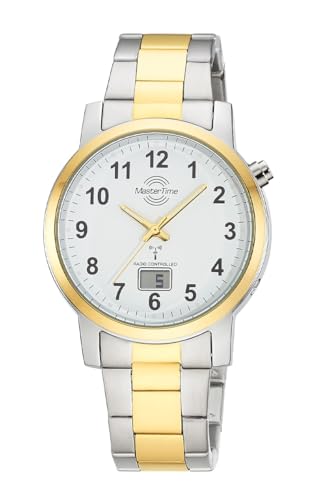 Master Time Funk Quarz Herren Uhr mit digitalem Datum MTGA-10956-12M von Master Time