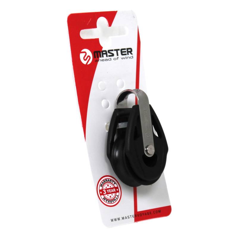 Master BB-0215F 29 mm Umlenkrolle Kugellager Block Beiboot Dinghie von Master
