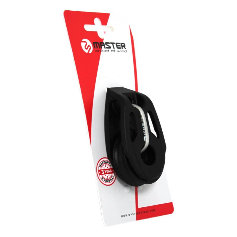 Master BB-0409F 40 mm Umlenkrolle Gleitlager Kugellager Block Segelboot von Master