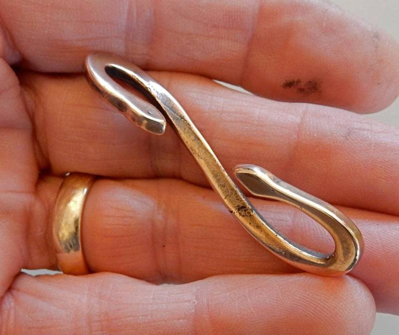 Gedrehter S-Haken - Wikinger, Sachsen, Mittelalter Gedrehter S-Haken - Wikinger, Sachsen, Mittelalter von MasterArks