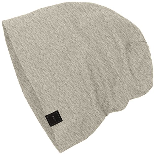 MSTRDS Unisex Jersey beanie Strickm tze, Grau (heath. Grey 1138,4563), L-XL EU von MSTRDS