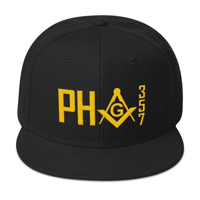 Freimaurer Prince Hall Pha Snapback Hat, Hat von MasterMasonMade