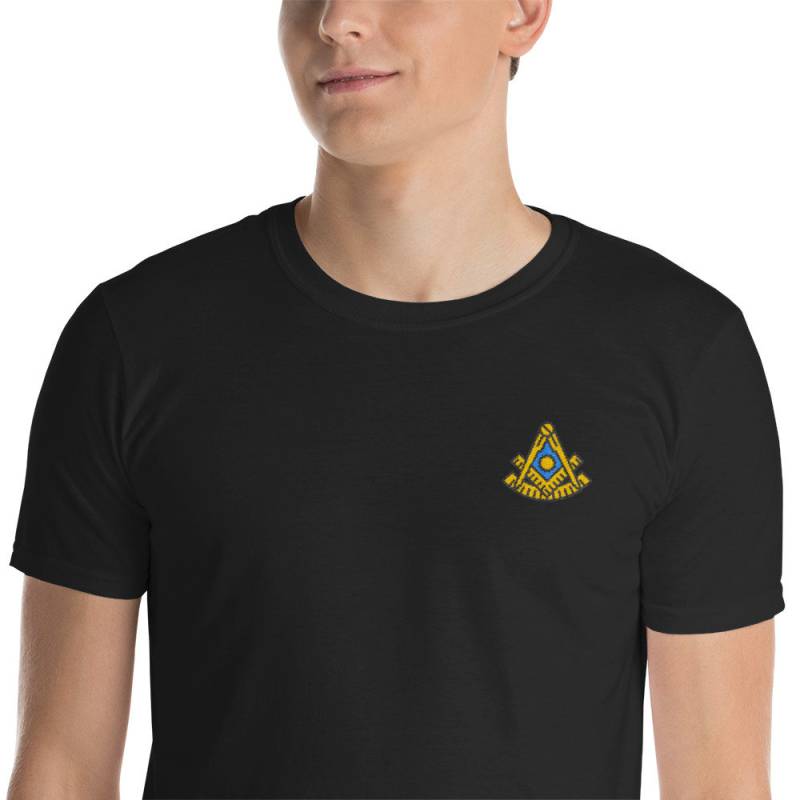 Masonic Past Master Besticktes Shirt, Freimaurer-Shirt von MasterMasonMade