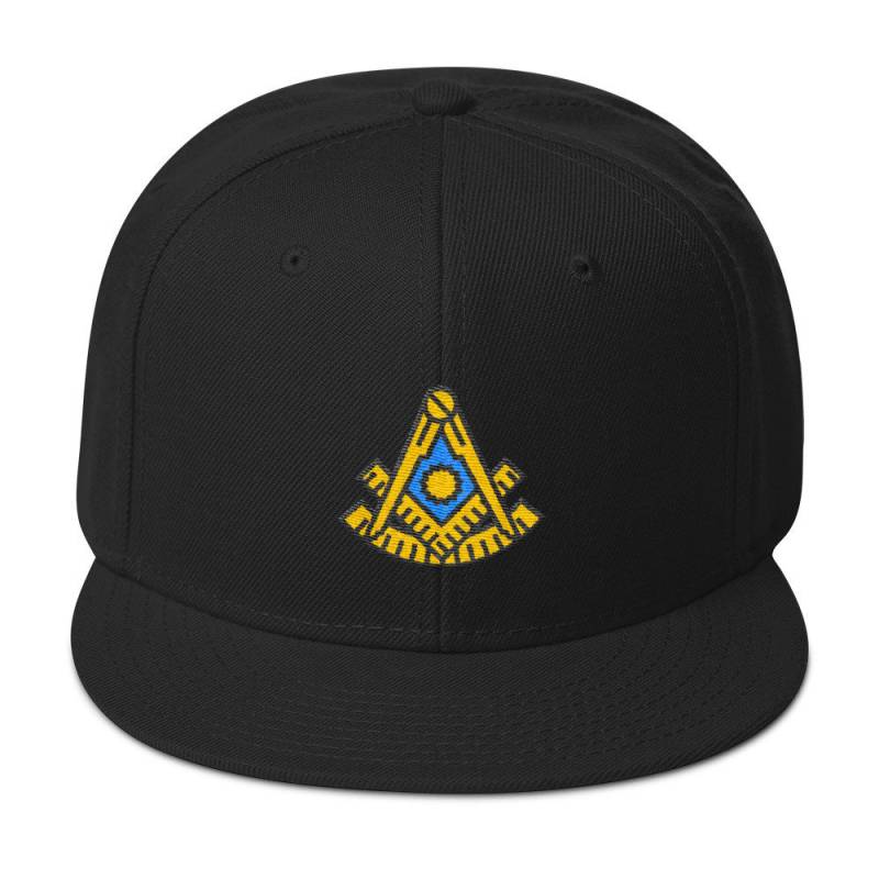 Masonic Past Master Snapback Hat, Freimaurer Hut von MasterMasonMade