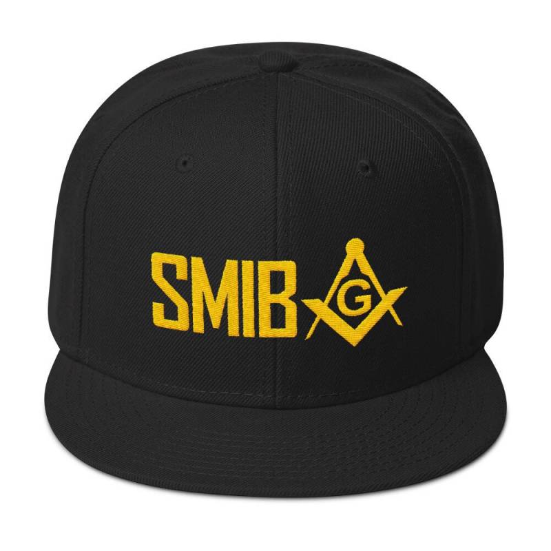 Masonic Smib Snapback Hat, Freimaurer Hut von MasterMasonMade
