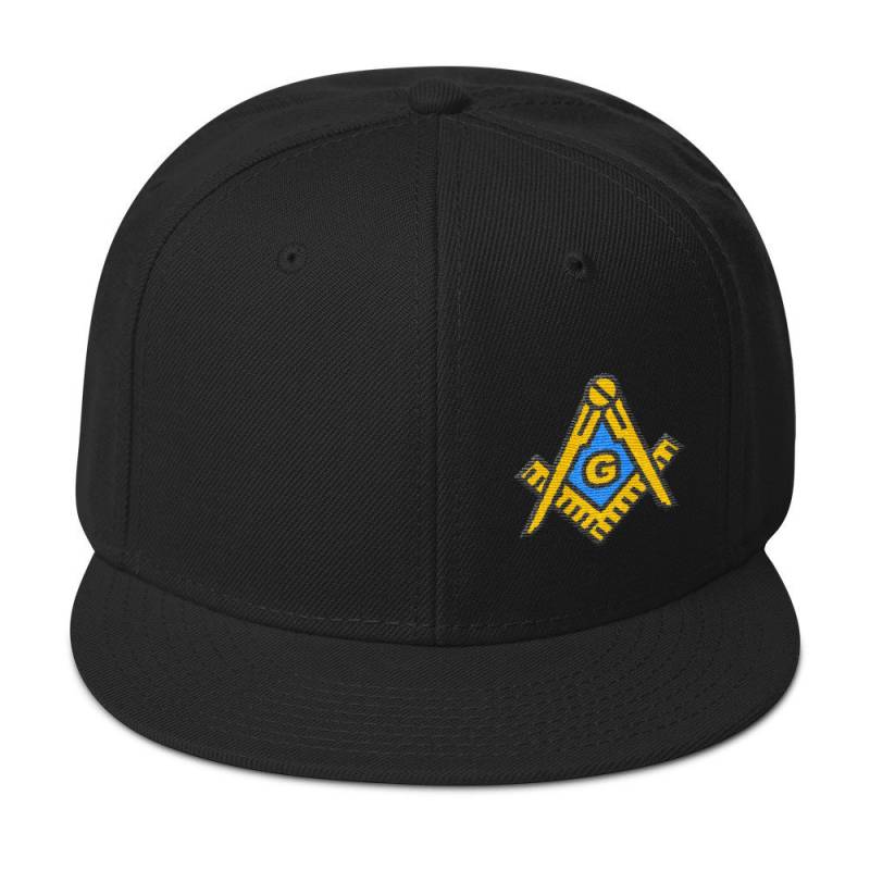Masonic Snapback Hat, Freimaurer Hut von MasterMasonMade