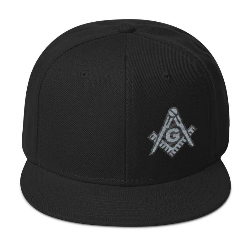 Masonic Snapback Hat, Freimaurer Hut von MasterMasonMade