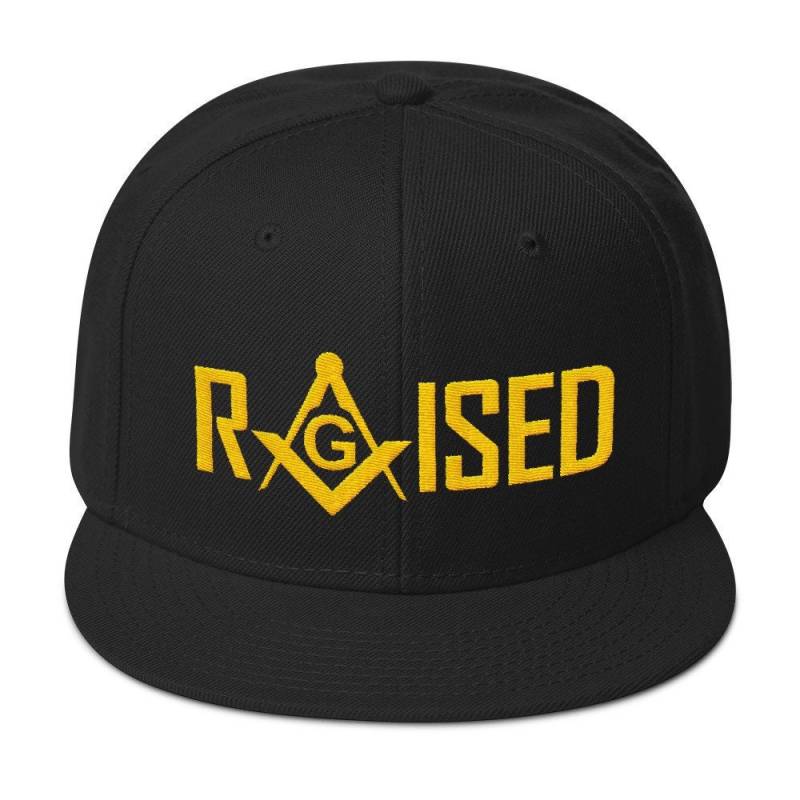 Masonic Snapback Hat, Freimaurer Hut von MasterMasonMade