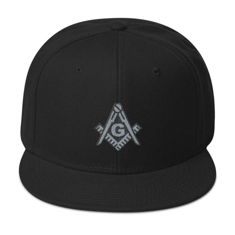 Masonic Snapback Hat, Freimaurer Hut von MasterMasonMade