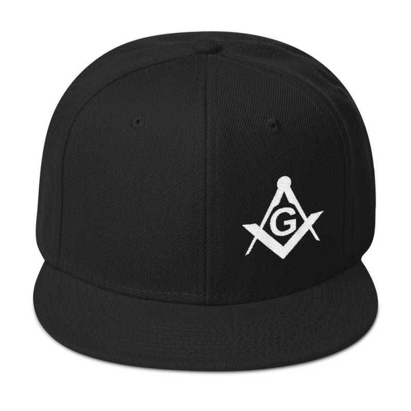 Masonic Snapback Hat, Freimaurer Hut von MasterMasonMade