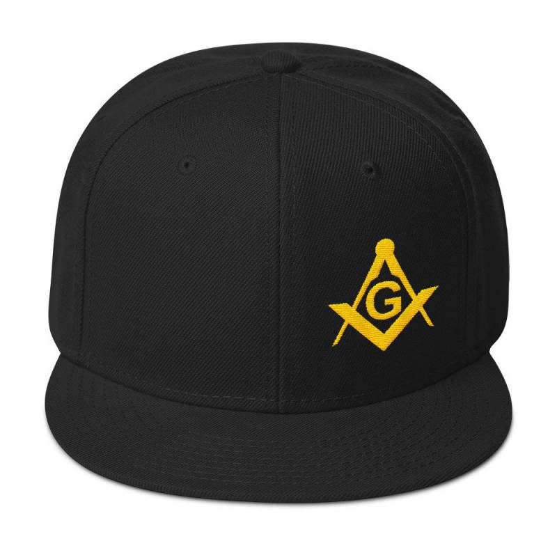 Masonic Snapback Hat, Freimaurer Hut von MasterMasonMade