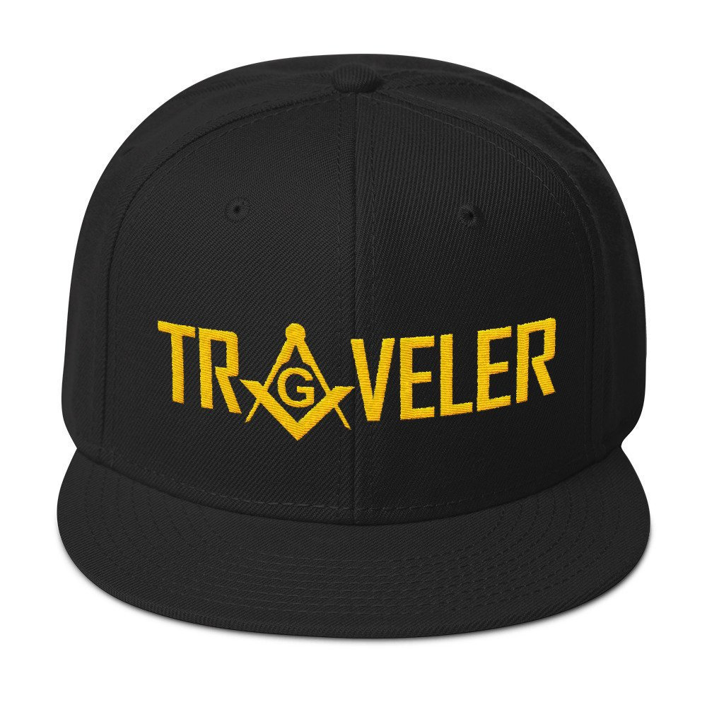 Masonic Snapback Hat, Freimaurer Hut von MasterMasonMade