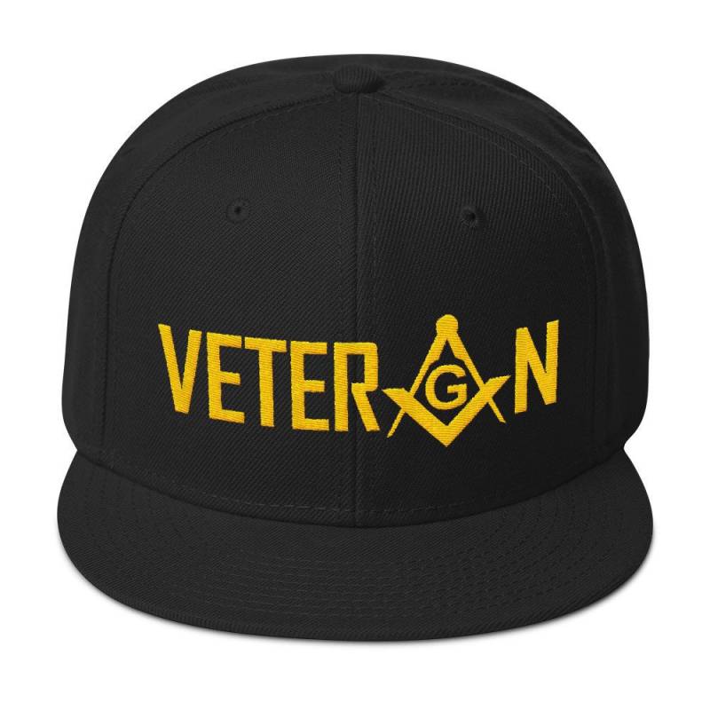 Masonic Snapback Hat, Freimaurer Hut von MasterMasonMade