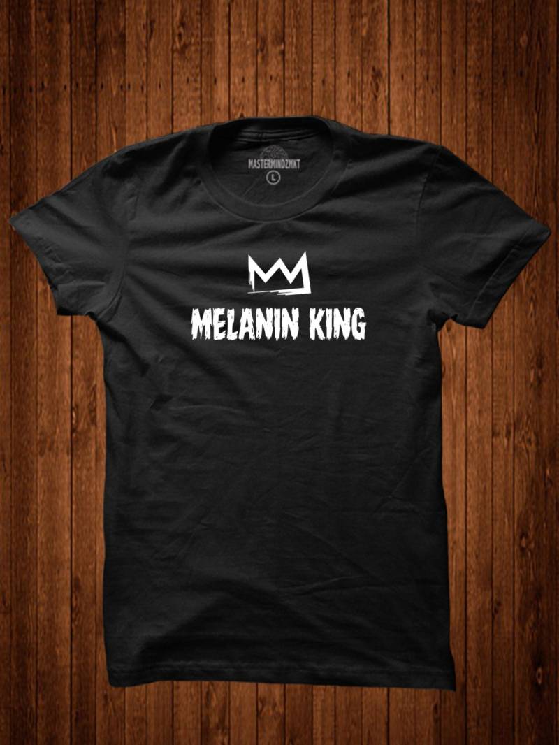 Melanin König Black History Month Lebt Angelegenheit, Schwarz Stolz, Empowerment, Afrocentric, Inspirierende Shirt, Geschenk Für Ihn von MasterMindzMarket