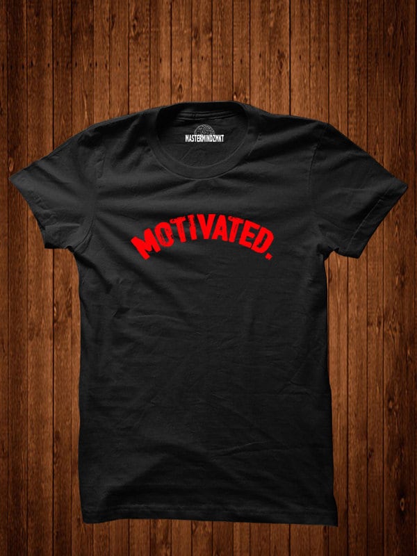 Motiviert, Unisex, Abschlussgeschenk, Gym T-Shirt, Motivations-T-Shirt, Geschenk Für Beste Freundin, Inspirieren, Inspirierende Konzentriert Zu von MasterMindzMarket