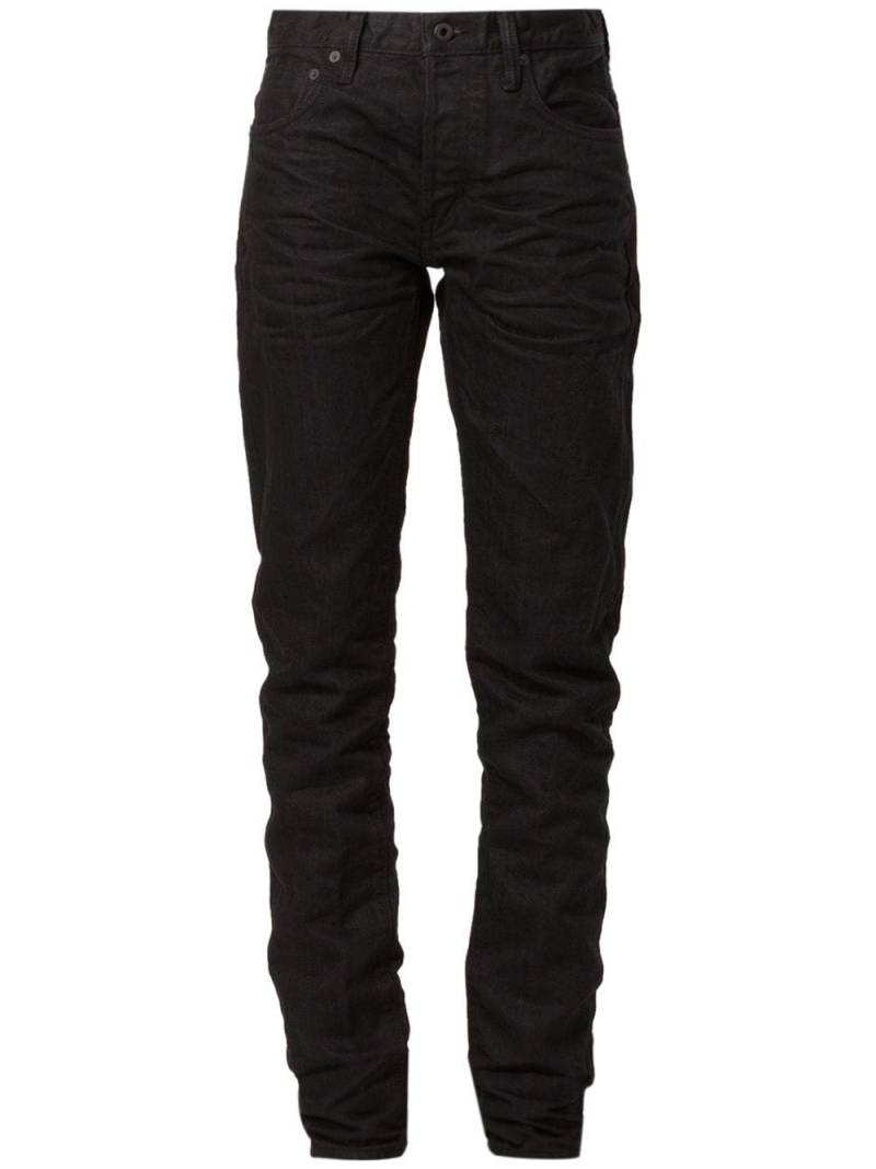 Mastercraft Union Schmale L'éclaireur x Mastercraft Union Jeans - Schwarz von Mastercraft Union