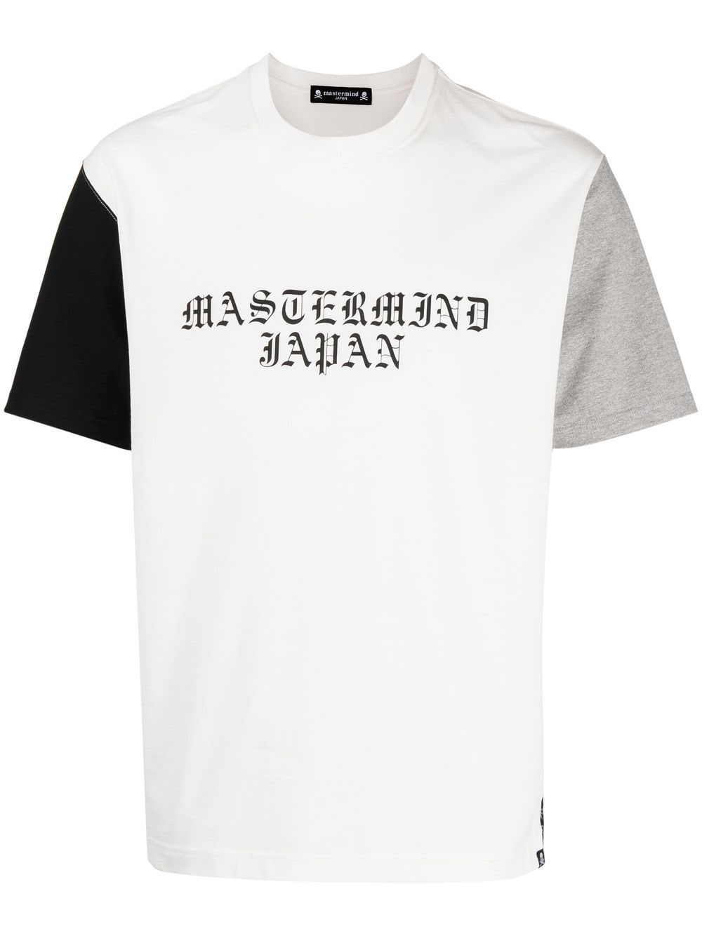 Mastermind Japan logo-print detail T-shirt - Weiß von Mastermind Japan