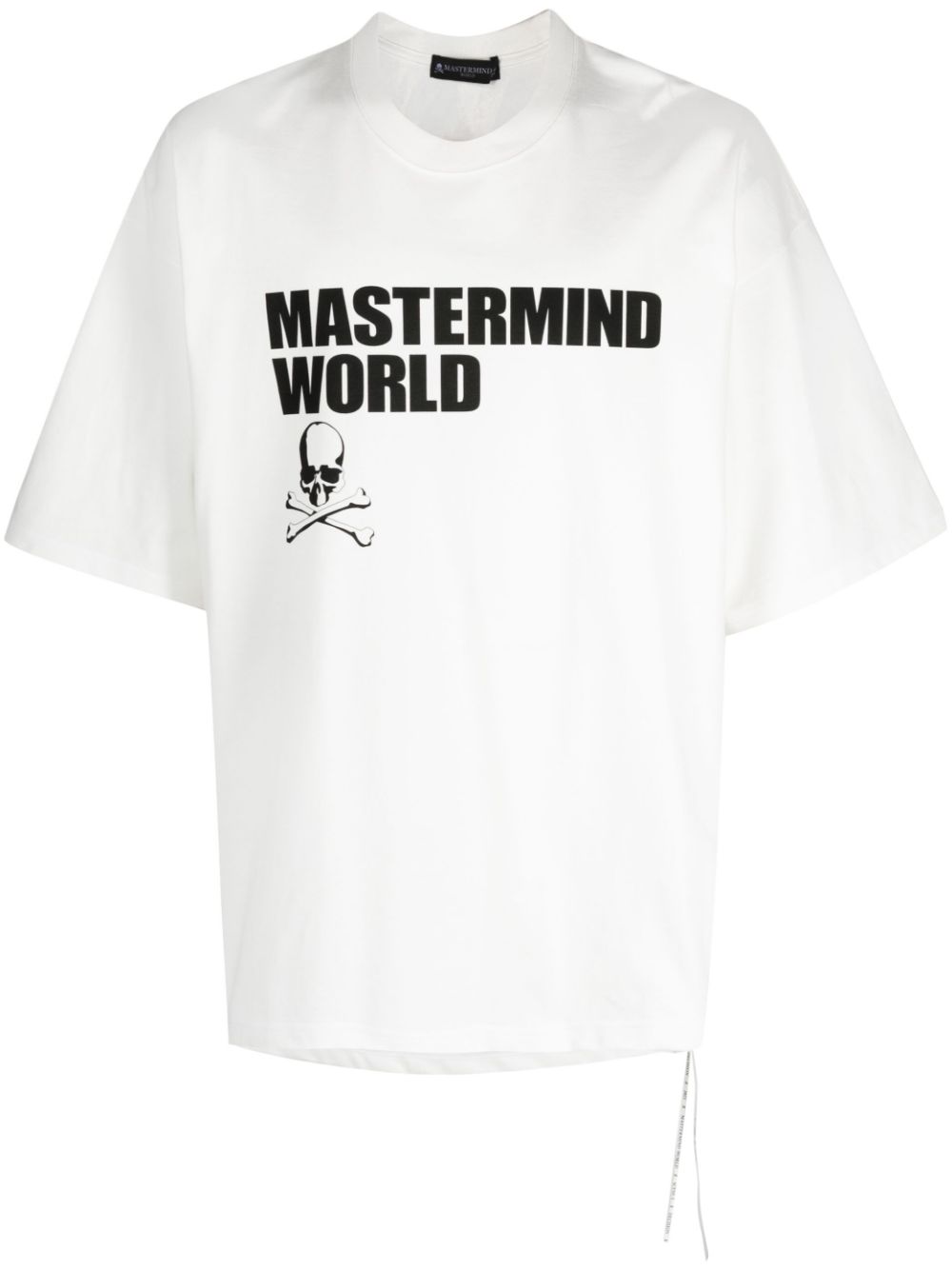 Mastermind Japan T-Shirt mit tiefen Schultern - Weiß von Mastermind Japan