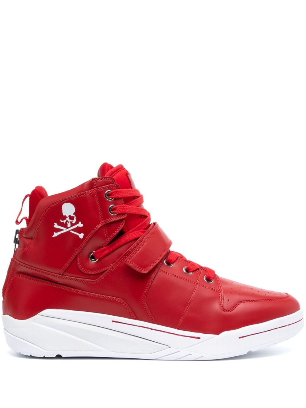 Mastermind World Sneakers mit Totenkopf-Print - Rot von Mastermind World