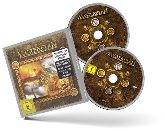 Masterplan Masterplan (Anniversary Edition) CD multicolor von Masterplan