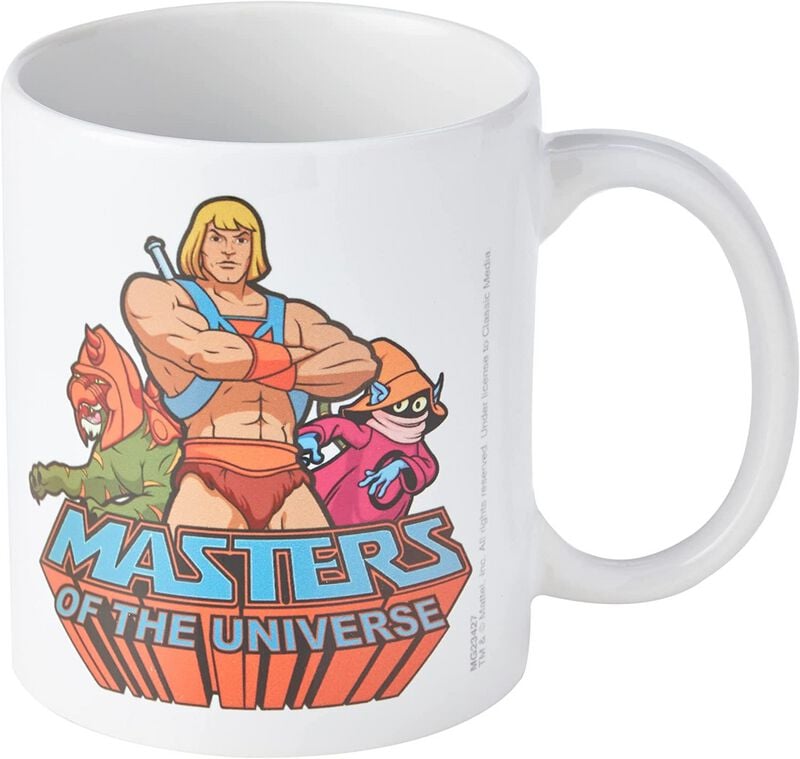 Masters Of The Universe I Have The Power - He Man Tasse weiß rot blau von Masters Of The Universe