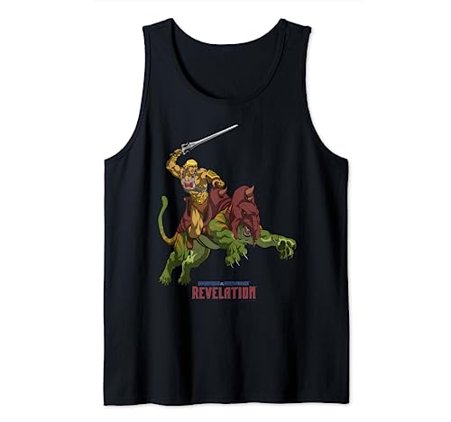 Masters of the Universe: Revelation He-Man & Battle Cat Tank Top von Masters of the Universe: Revelation