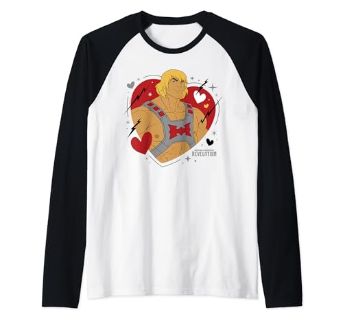 Die Offenbarung von Masters Of The Universe - He Man Heart Raglan Die Offenbarung von Masters Of The Universe - He Man Heart Raglan von Masters of the Universe