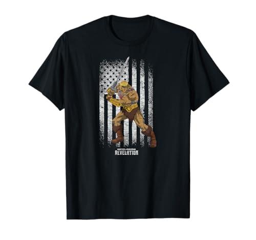 Masters Of The Universe – He-Man Distressed Flagge T-Shirt Masters Of The Universe – He-Man Distressed Flagge T-Shirt von Masters of the Universe