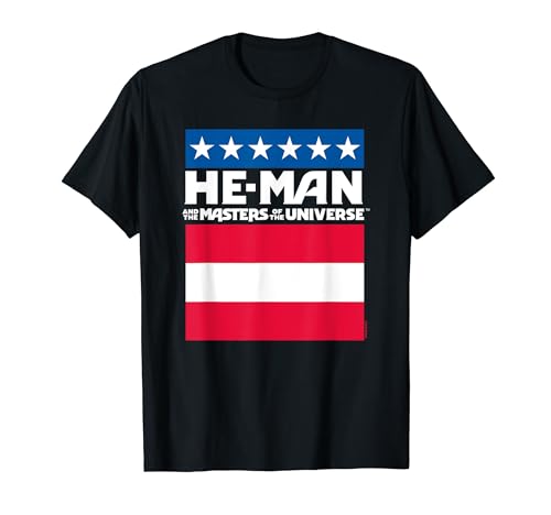 Masters Of The Universe - He-Man Logo Flagge T-Shirt Masters Of The Universe - He-Man Logo Flagge T-Shirt von Masters of the Universe