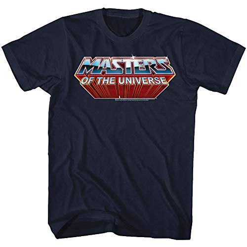 Masters of the Universe - - Das Logo-T-Shirt der Männer, Large, Navy von DressCode