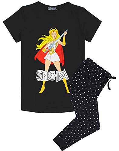 She-Ra Pyjamas Damen Princess of Power Motu Damen Top & Hosen PJs Small von Masters of the Universe