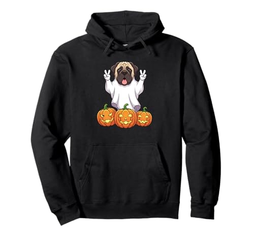 Lustiger Mastiff Geist Kürbis Boo Halloween Kinder Herren Damen Pullover Hoodie Lustiger Mastiff Geist Kürbis Boo Halloween Kinder Herren Damen Pullover Hoodie von Mastiff Dog Lovers Halloween Ghost Pumpkin Outfits