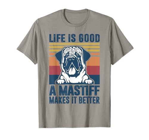 Englischer Mastiff Geschenke für Frauen Männer Mastiff Hund T-Shirt Englischer Mastiff Geschenke für Frauen Männer Mastiff Hund T-Shirt von Mastiff Gifts By Design Tee Company