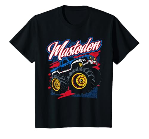 Kinder Mastodon – Old School Monster Truck Youth T-Shirt von Mastodon