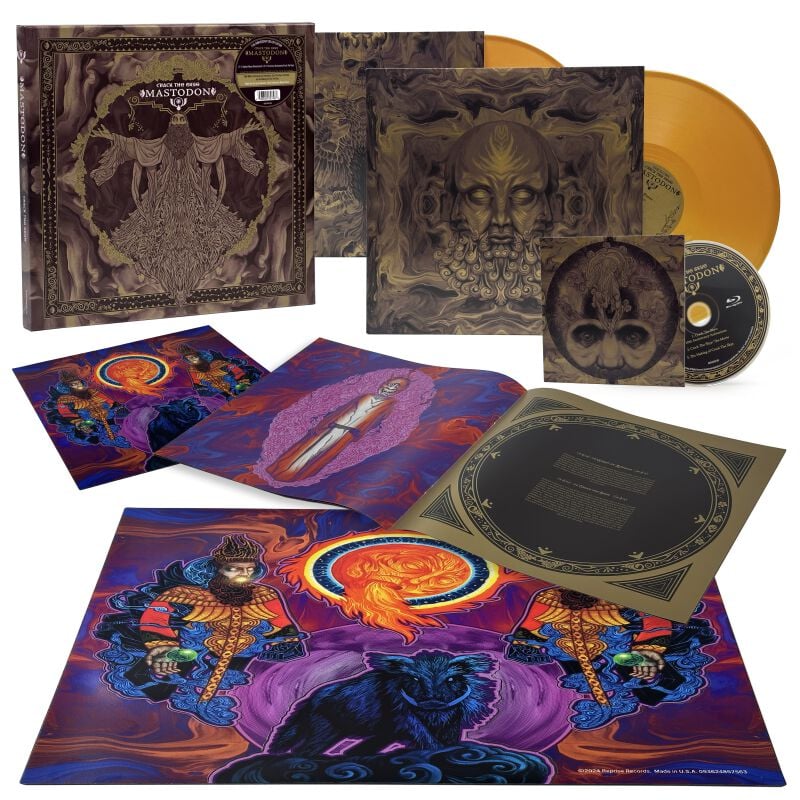 Mastodon Crack the skye LP multicolor Mastodon Crack the skye LP multicolor von Mastodon