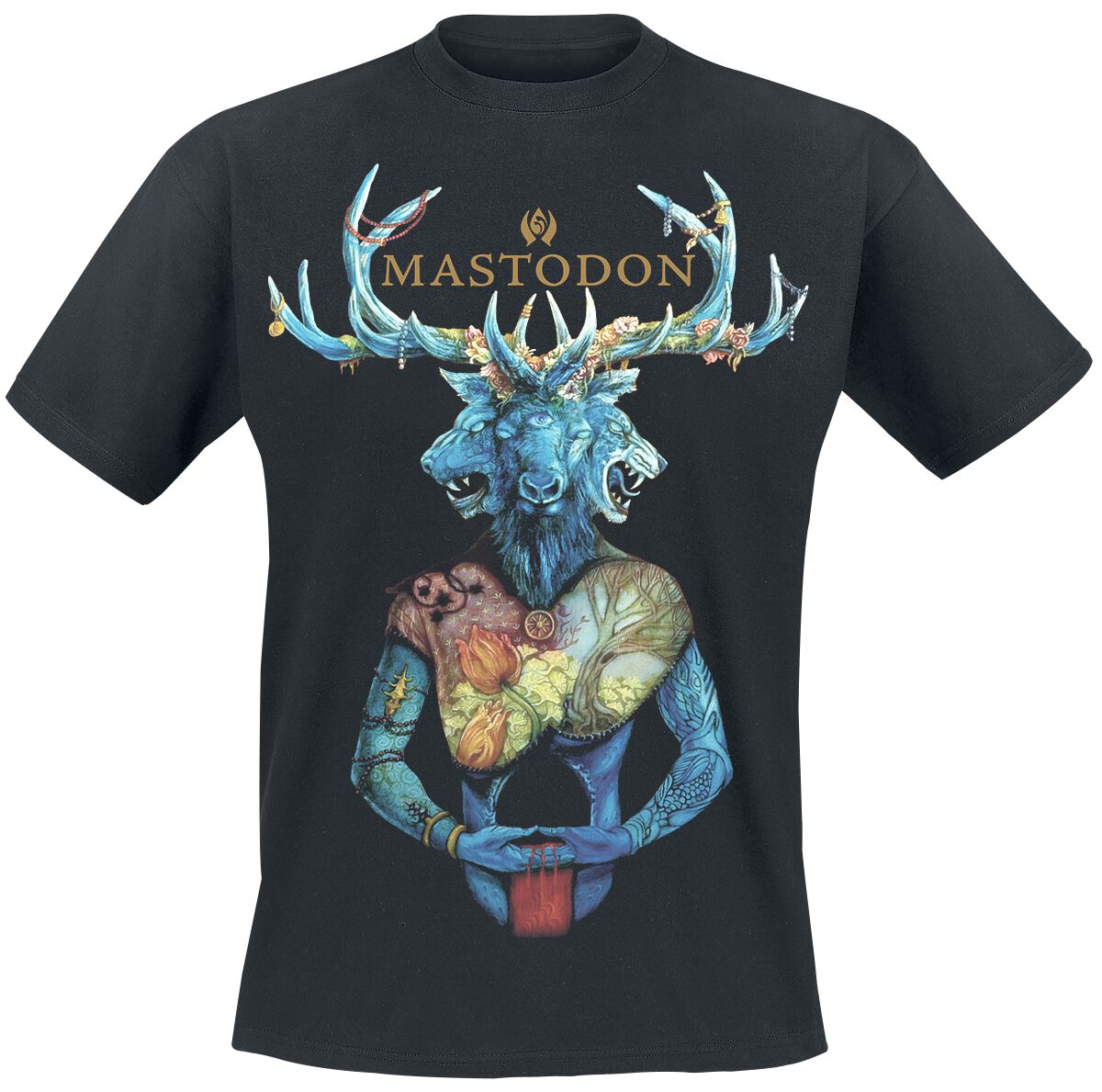 Mastodon T-Shirt - Blood mountain - S bis XXL - für Männer - Größe S - schwarz  - Lizenziertes Merchandise! von Mastodon