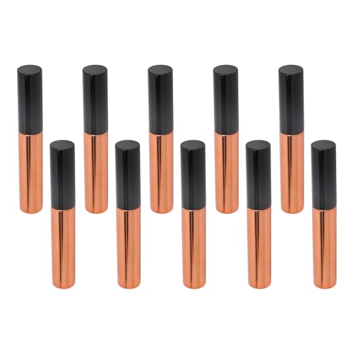 10 Stück 10 ml Tube Mascara leer mit Wimpernstab Wiederverwendbar DIY Ultra Fine Soft Pinsel Flasche Creme für Wimpern von Masyrt
