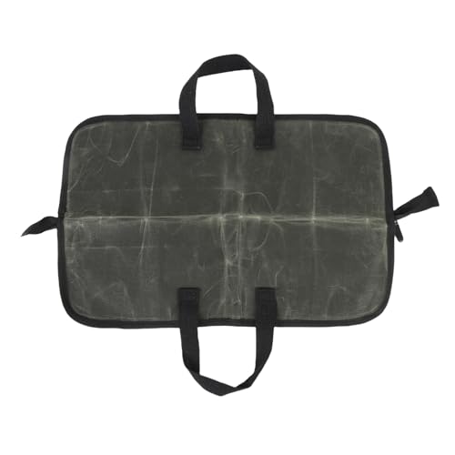 Chef -Werkzeugspeichertasche Camping Messer Aufbewahrungstasche Messertaschen für Köche Professionell, Leinwand Tragbare Gabelhalter -Küchenchen -Werkzeugverpackungstasche mit von Masyrt