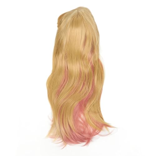 Langes glattes Haar Perücke Verstellbare Cosplay Anime Synthetisches Haar Lange Farbverlauf Perücken von Masyrt
