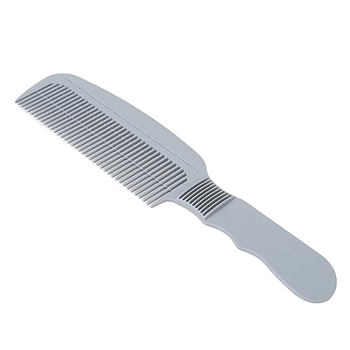 Ölhaarkamm für Männer Breiter runder Zahnkamm Langlebiger Kunststoff Leichter tragbarer Haarkamm für Friseursalon zu Hause (Blau) von Masyrt