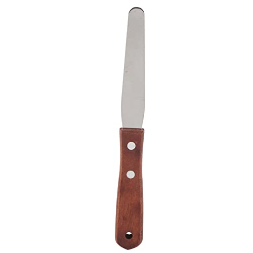 Spatel Applikator für Wachs, 19 x 3 x 2 cm, Applikator für Messer zum Mischen von Wachs, Werkzeug zur Haarentfernung mit Holzgriff von Masyrt