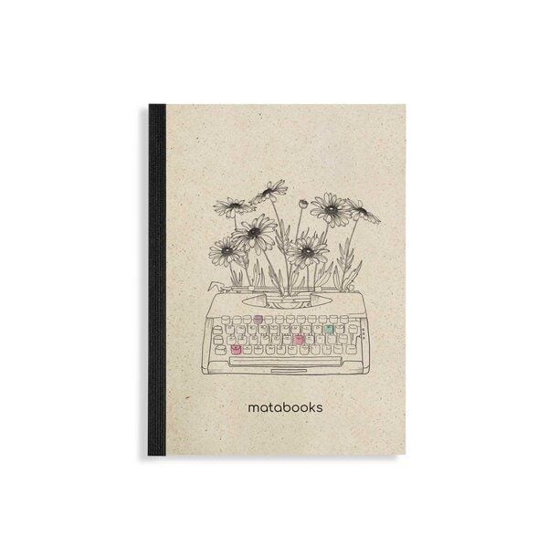 matabooks® Nachhaltiges A6 Notizbuch/Journal/Schreibblock aus Graspapier – Dahara von matabooks®