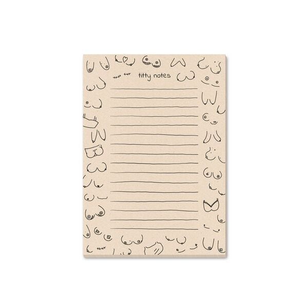 matabooks® Nachhaltiger A6 Schreibblock/Notizblock aus Süßgraspapier Farbe: Melon von matabooks®