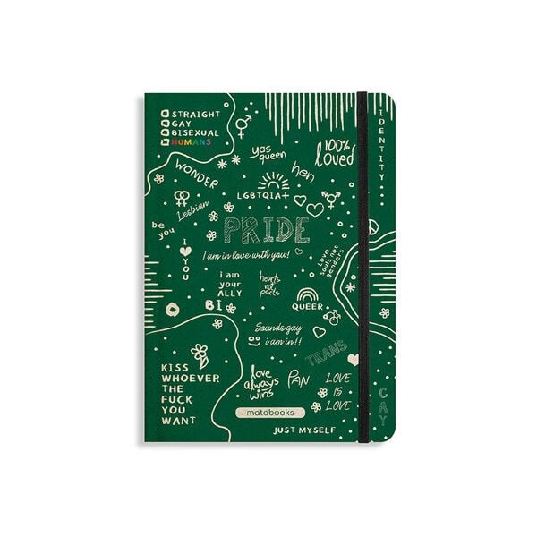 matabooks® Nachhaltiges A5 Notizbuch/Journal/Schreibheft aus Süßgraspapier – Nari (punktiert) von matabooks®