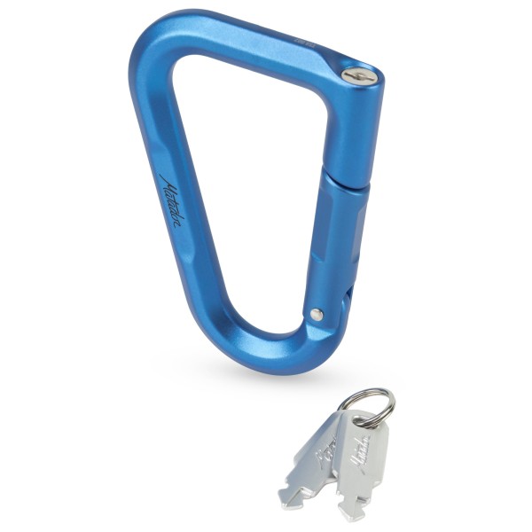 Matador - BetaLock - Materialkarabiner Gr One Size blau Matador - BetaLock - Materialkarabiner Gr One Size blau von Matador