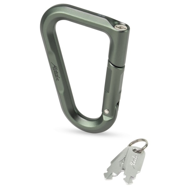Matador - BetaLock - Materialkarabiner Gr One Size grau Matador - BetaLock - Materialkarabiner Gr One Size grau von Matador