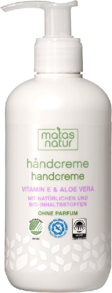 Matas Beauty Natur Handcreme 240 ml Matas Beauty Natur Handcreme 240 ml von Matas Beauty