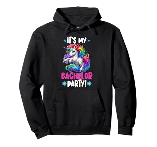 Mein Junggesellenabschied Einhorn für Junggesellenabschied Frauen Pullover Hoodie Mein Junggesellenabschied Einhorn für Junggesellenabschied Frauen Pullover Hoodie von Matching Bachelorette Party Squad Clothes