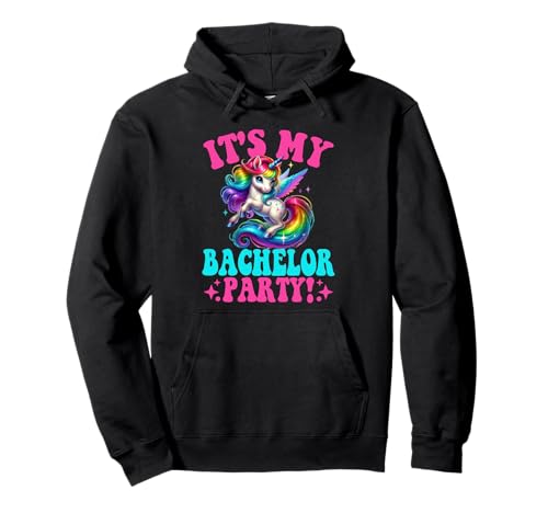Mein Junggesellenabschied Einhorn für Junggesellenabschied Frauen Pullover Hoodie Mein Junggesellenabschied Einhorn für Junggesellenabschied Frauen Pullover Hoodie von Matching Bachelorette Party Squad Clothes